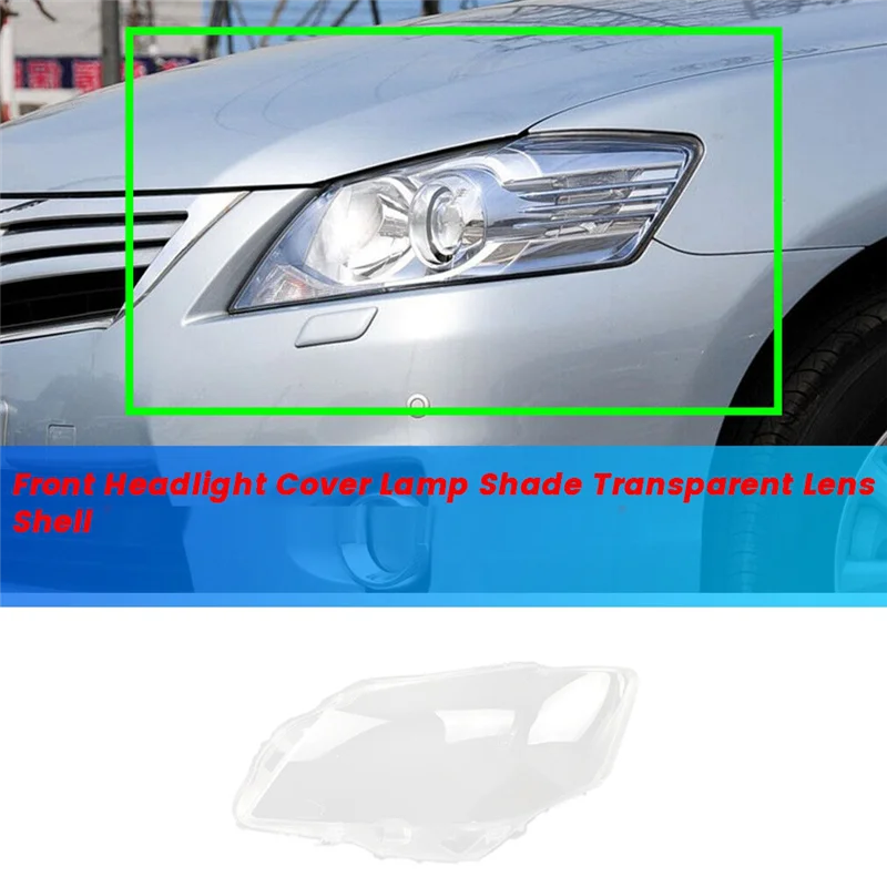 

Для Toyota Camry 2009 2010 2011, крышка передней фары, абажур, прозрачный корпус линзы, маски для фар, пылезащитный чехол
