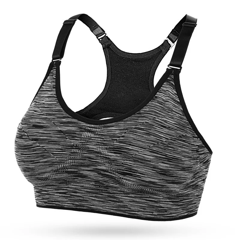 Nuovo reggiseno sportivo donna palestra Jogging Crop Top femminile Top Yoga Fitness gilet antiurto reggiseni sportivi per le donne Sujetadores Para