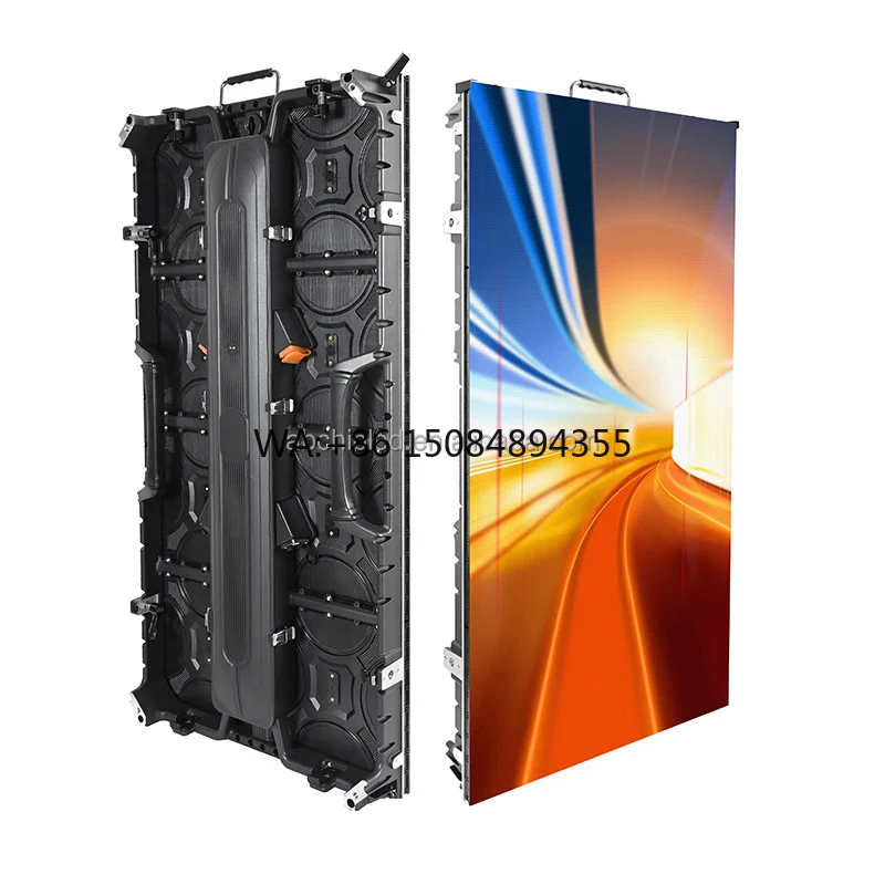 Custom Sign Advertising Outdoor LED Video Full Wall P2.6 P2.9 P3.91  IP65 HD Rental Led Display