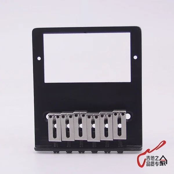 

Dual Pickup Style Electric Guitar Bridge Pull String Plate String Bridge Stainless Piano Code Brass Base Plate