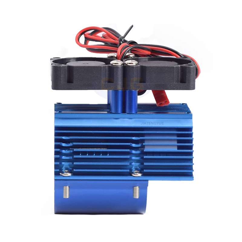 1:10 Traxxas SUMMIT E-REVO Dual Fan Motor Kühler 41-43MM Motor Kühlkörper Verbesserte Teile