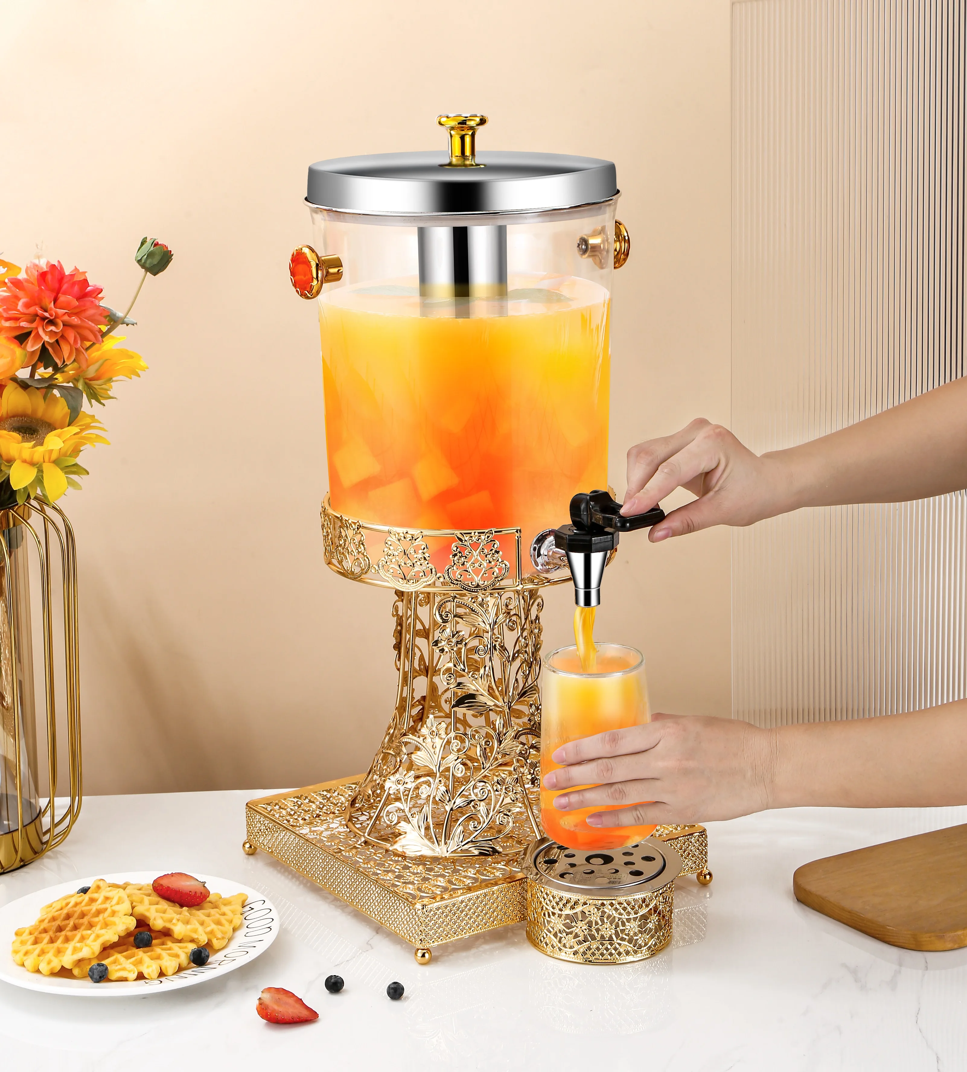 

Juice Dispenser Sapele Based Cold Drink For Restaurant And Catering