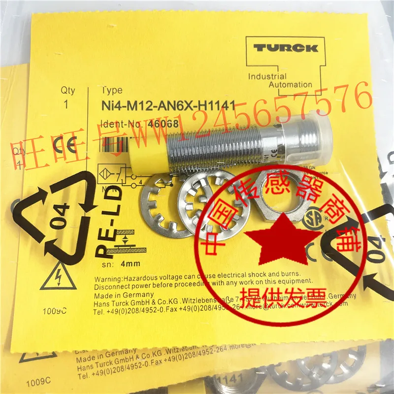 Turck Proximity Switch Bi2/5 NI4-M12-AN6X AP6X NI8-M18-AN6X Z3X H1141 for Industrial Automation And Control