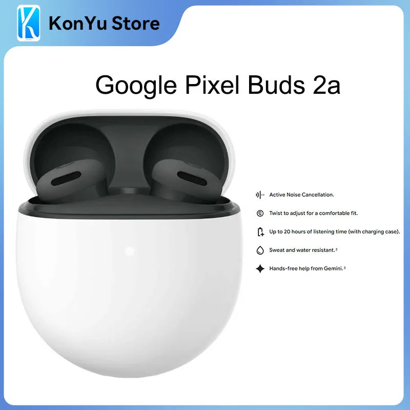 العلامة التجارية الجديدة Googel Pixel Buds 2a سماعات Google Tensor A1 Chip سماعة لاسلكية تعمل بالبلوتوث سماعات مقاومة للعرق والماء #1