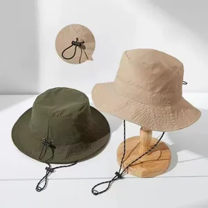 Perlindungan Matahari Musim Panas Topi Nelayan Tahan Air Topi Ember Topi Hiking Berkemah dengan Tas Penyimpanan Topi Matahari Anti Sinar UV Topi Mendaki Gunung 12 topi tahan air penjualan terbaik - №