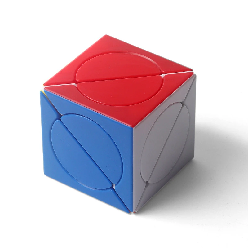 新しいシャッタードアイキューブマジックムーン2x2キューブマジックキューブマルチオーダー異形プロフェッショナルスクエアサークルパズル