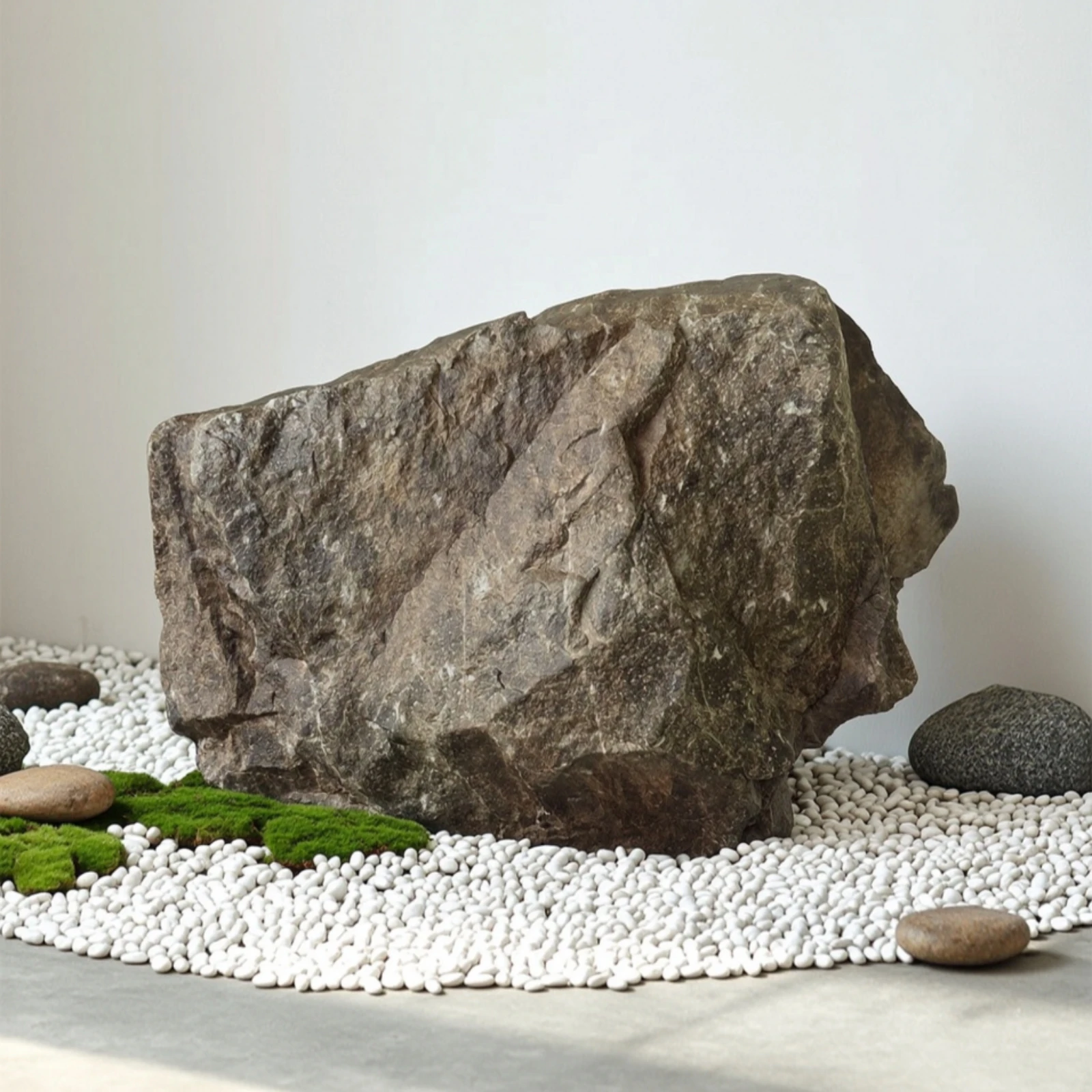 Faux Rock Textured Fake Rock Faux Stone Long-Lasting Fake Stone Sturdy for Gardeners, Courtyard, Rockery