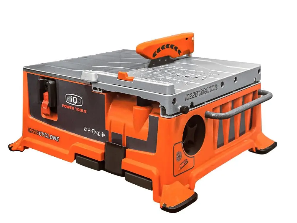 7 Inch Dry Cut Bench/tabletop Tile Saw With Integrated Dust Control And New Tru-Cut System