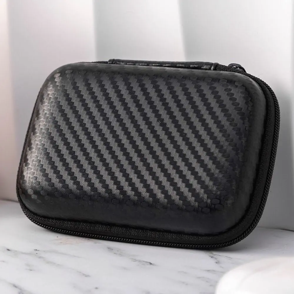 Simple EVA Earphone Bag Shockproof Wear-resistant Digital Accessories Storage Box Portable Universal Data Cable Organizer