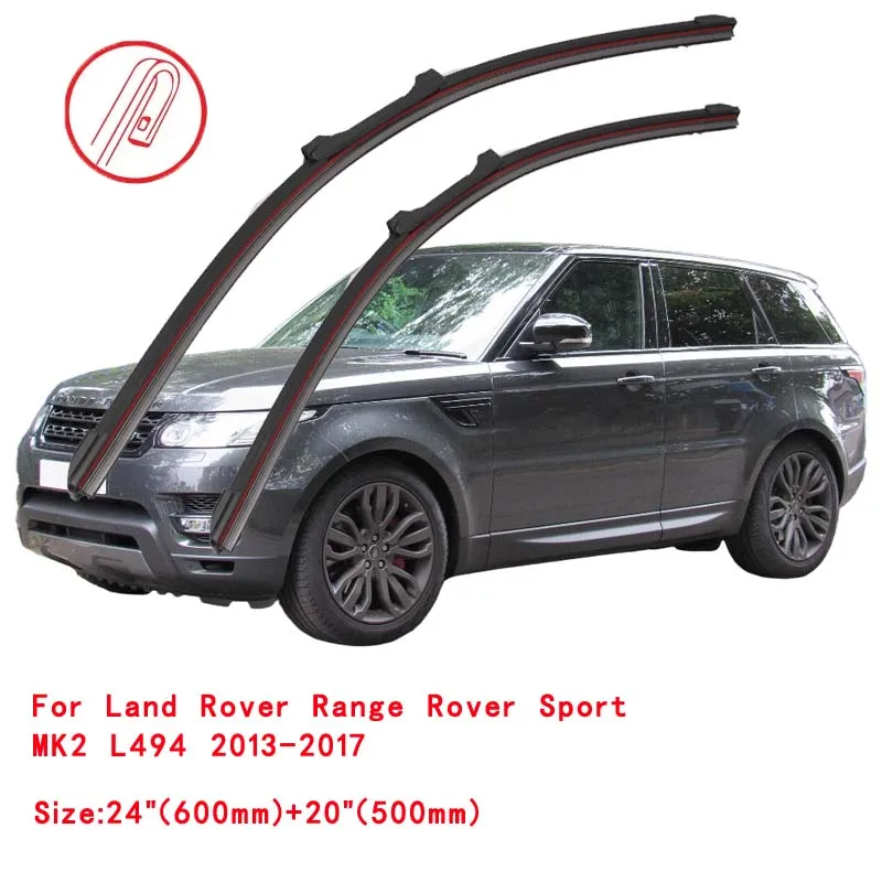 Щетки автомобильные резиновые для Range Rover Sport L320 L494 SUV 2005 2008 2013 2015 2017 2018 2019 2020 2021 2022
