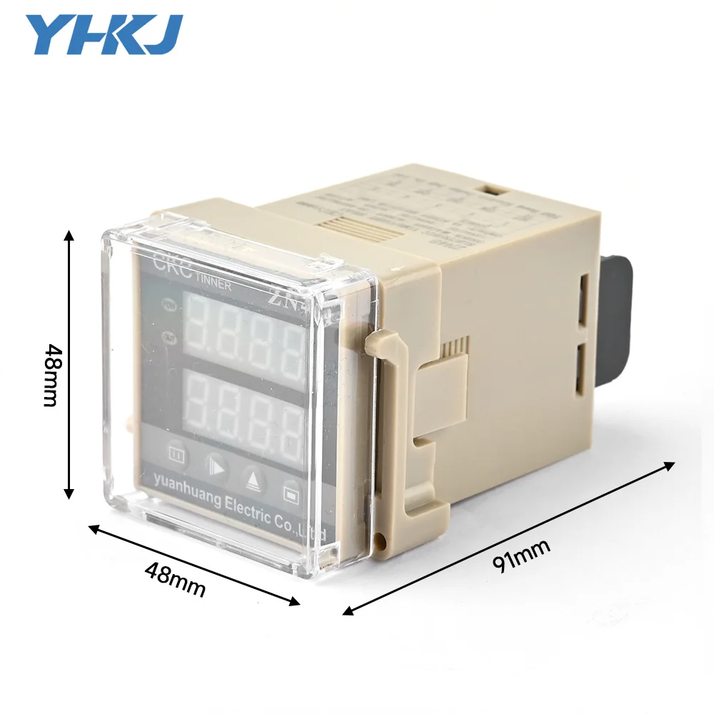 ZN48 Series Digital Time Relay Counter 220VAC 380VAC 24VDC Multifunction Timer Rotating countroller Revolution counter