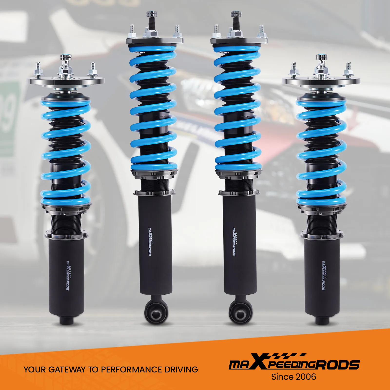 

24-уровневый регулируемый комплект амортизаторов койловеров для Lexus IS250 IS350 AWD 06-13