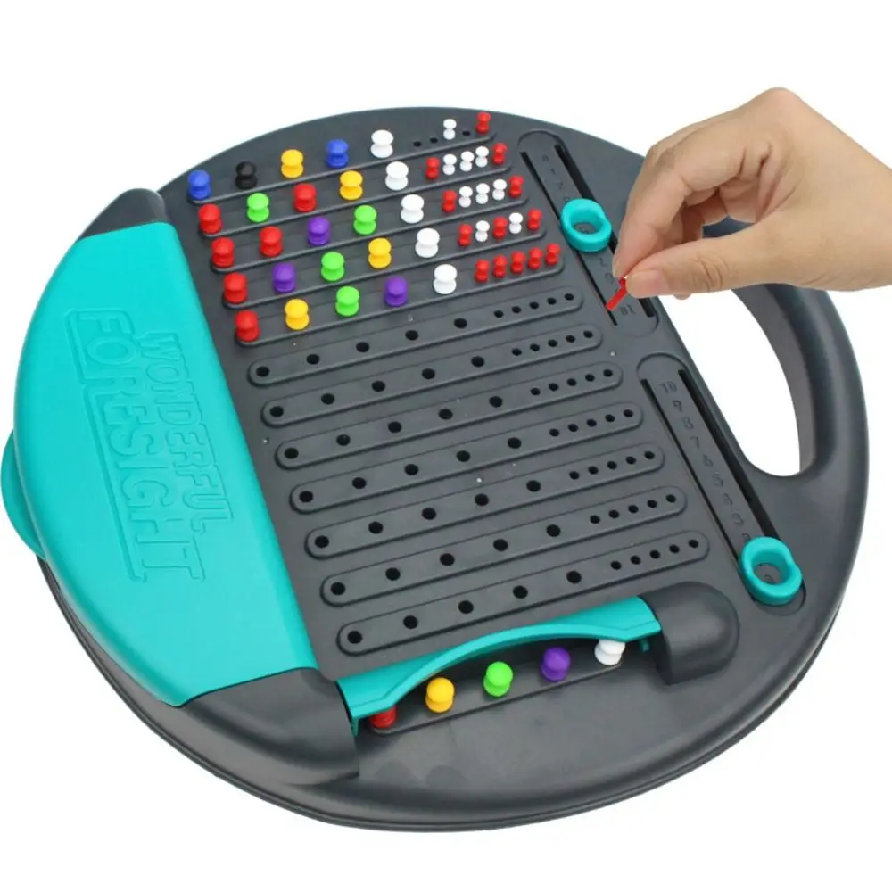 Juego interactivo de plástico a juego, tablero de ajedrez educativo, juegos de mesa de estrategia, pensamiento lógico Montessori