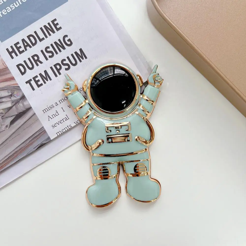 2023 New Cartoon Stand Anime Foldable Desktop Bracket Cute Liquid Quicksand Astronaut Stand Holder Phone Holder