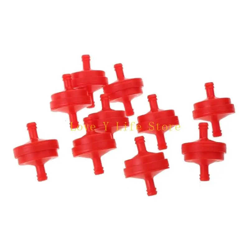 

L74C 10pcs Lawn Mower 1/4" Inline Gas Filter for Briggs Stratton 298090 298090S Toro 42-5240