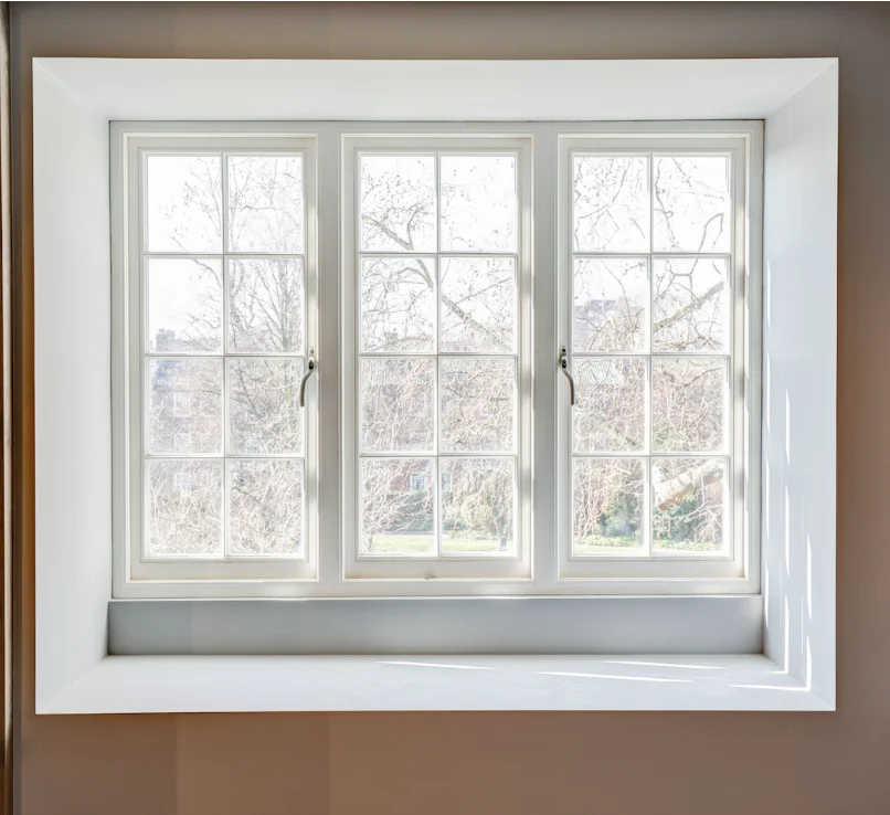 For Custom Ultra Narrow Hurricane Proof Impact Aluminum Alloy Casement Window Soundproof Tempered Glass Stainless Steel