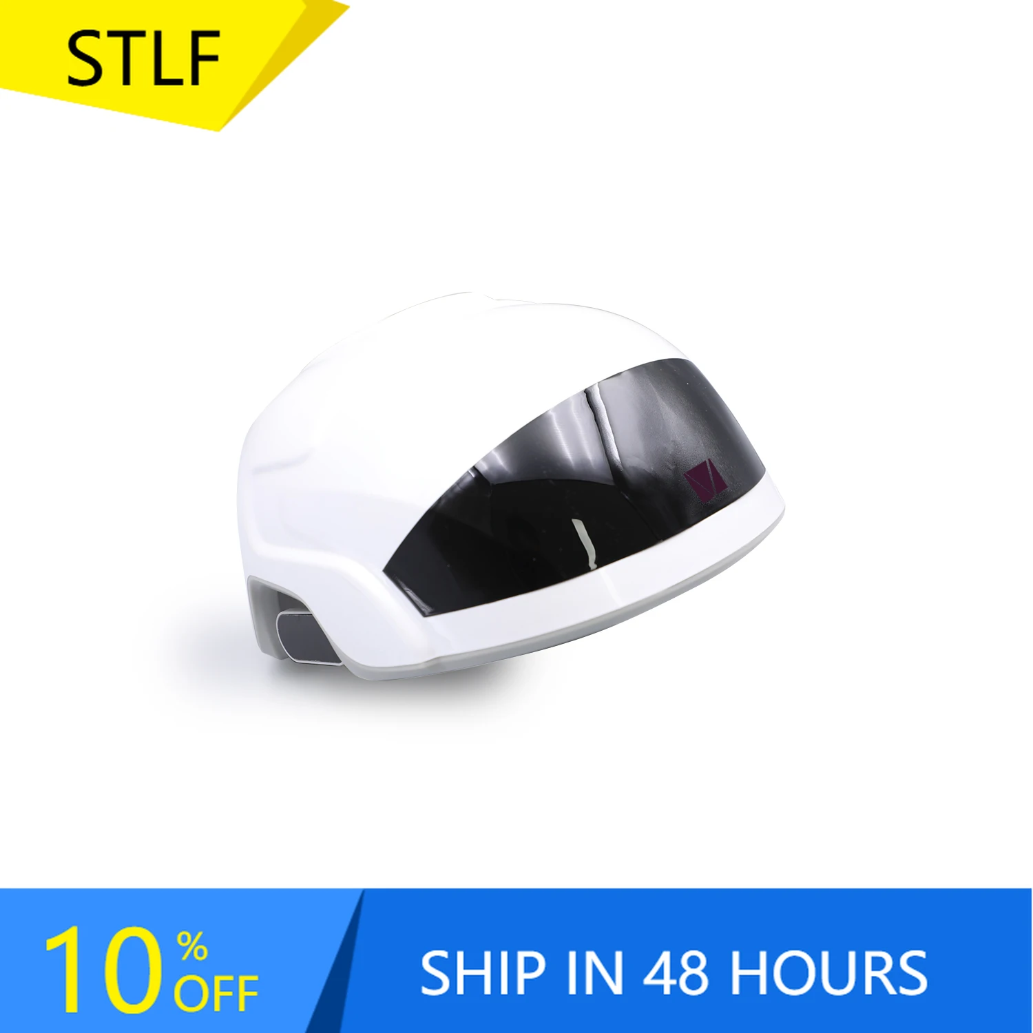 

STLFRed Light Hair Growth Helmet - Professional LLLT For Thinning Hair/Receding Hairline, Auto Timer & Shut-Off