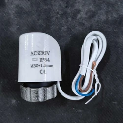 Electric Thermal Actuator for Underfloor Heating TRV Thermostatic Radiator 230V