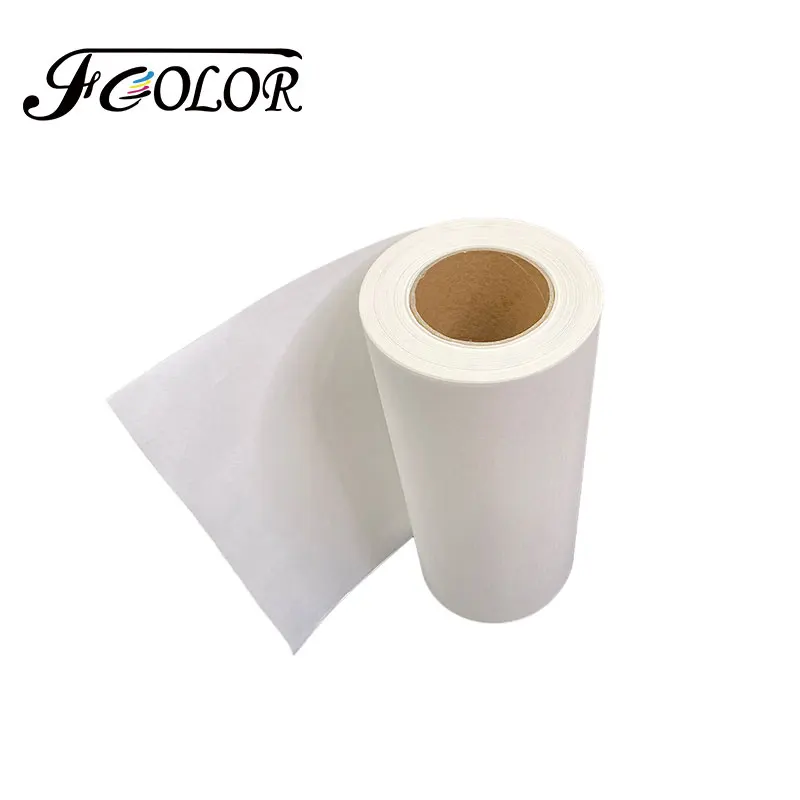 

FCOLOR DTF Film Roll 33cm*100m Hot Peel Heat Transfer Film for Epson L1800 L805 XP600 R1390 1400 DTF Printer A3 Impresora Dtf