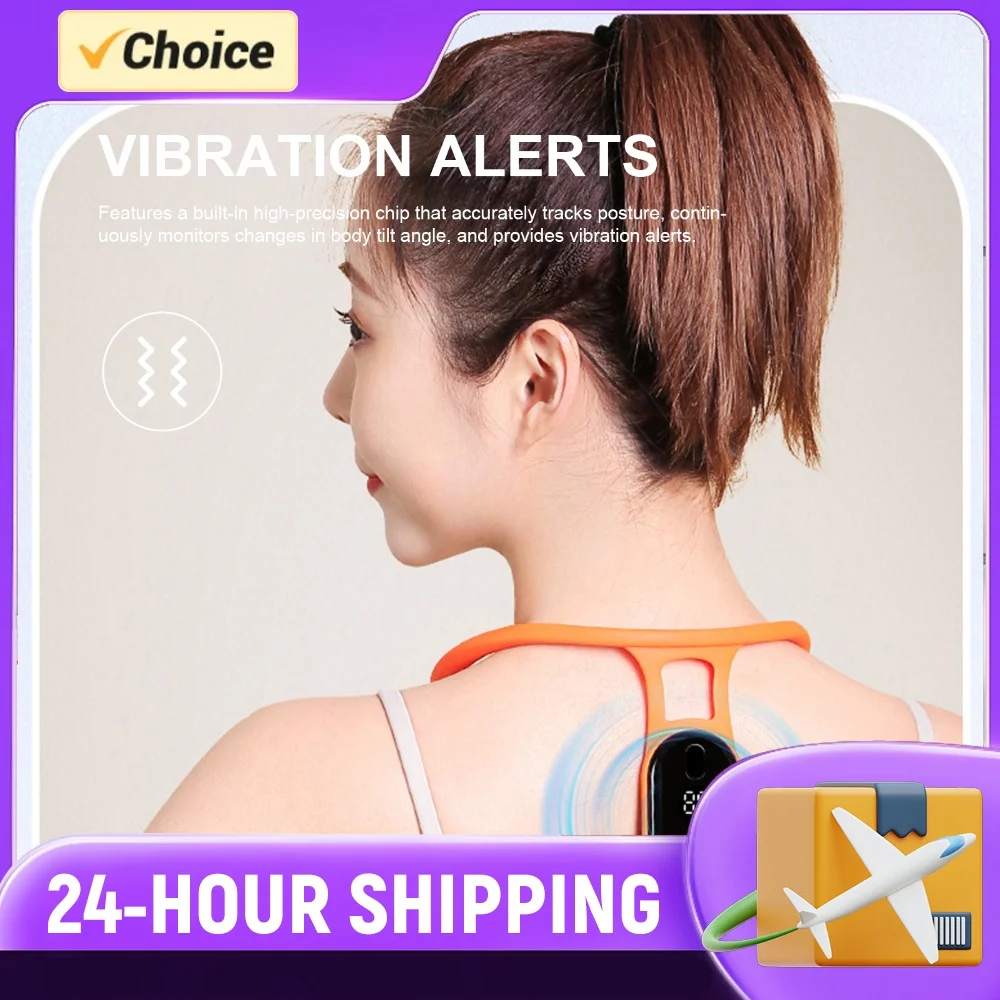 Neck Hump Corrector with Smart Vibration Reminder Intelligent Posture Trainer Realtime Scientific Monitoring for Women Men Kids