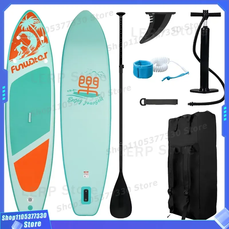FUNWATER Dropshipping Wholesale Paddle Board Inflatable Hydrofoil Surfboard Fins Paddle Grip sup Board Wakeboards Surf Board