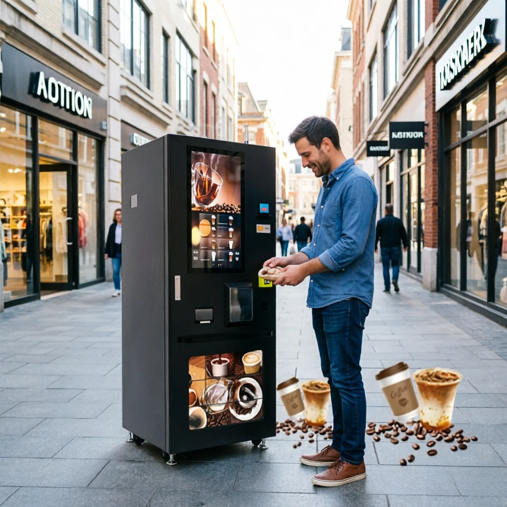 Máquina Expendedora de Café co - Coffee Equipment Dropshipping reseña y precio