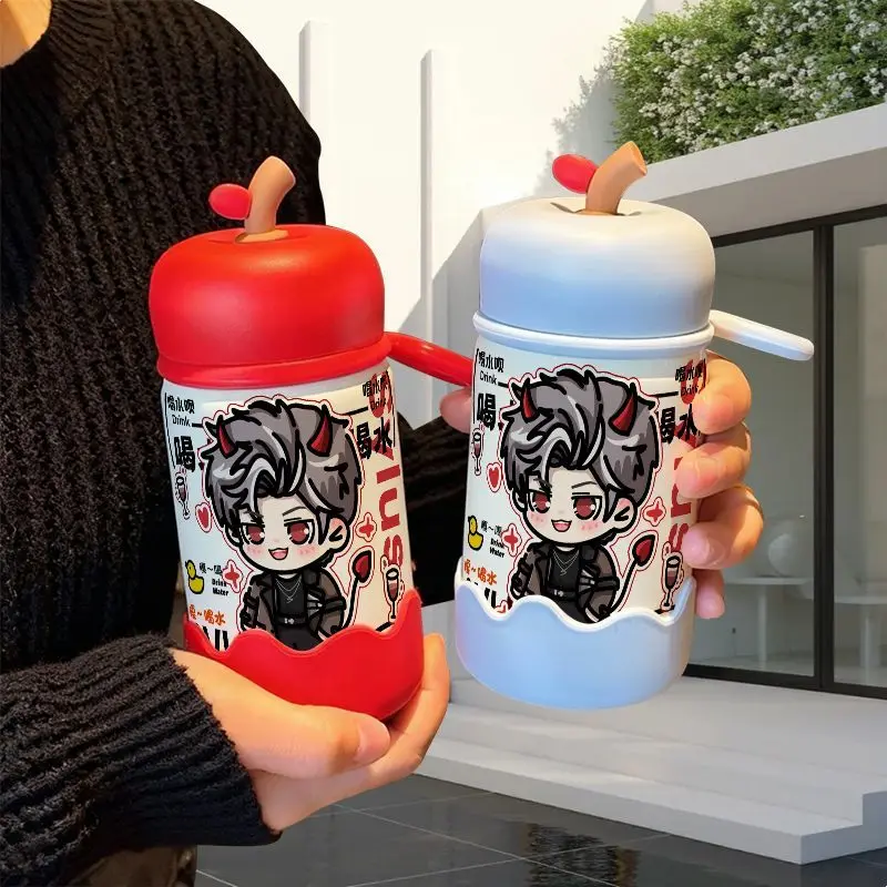 

Новая аниме-игра Love and Deepspace 2025 Cos Sylus унисекс 300 мл новая повседневная изолированная чашка для кофе для пригородных поездок