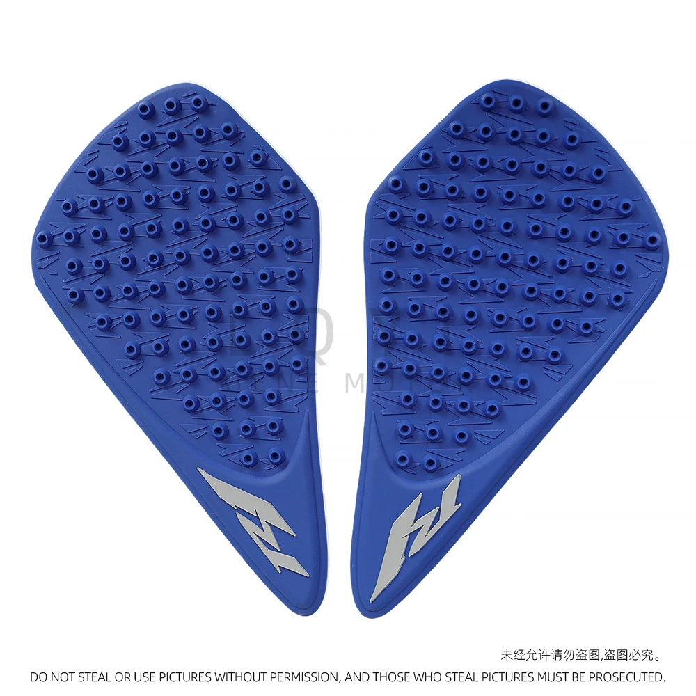 Motorcycle Fuel Tank Pads Sticker Side Gas Knee Grip Protector Traction Decals For Yamaha YZF R1 YZFR1 YZF-R1 2007 2008
