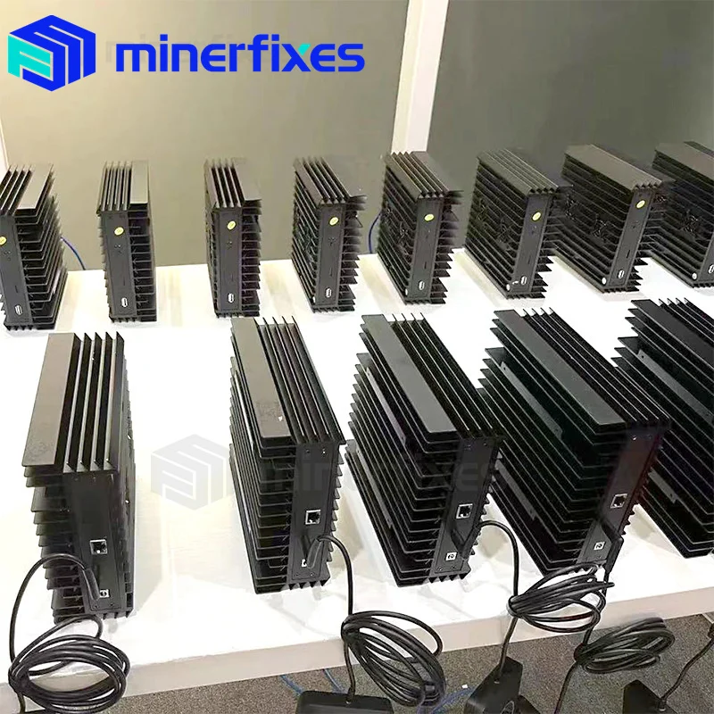 Новый AL0 ALPH Alephium Miner 400GH/s ±5% Хешрейт 100 Вт Силовой алгоритм Крипто Asic Miner с блоком питания Бесплатная доставка IceRiver