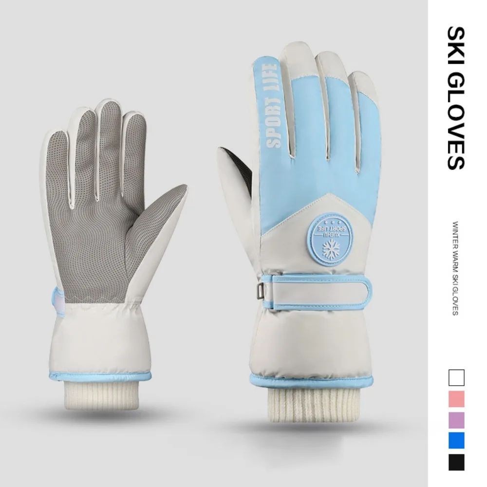 

Touchscreen Gloves Skiing Gloves Full Finger Bicycle Winter Warm Gloves Mobile Phone Touch Screen Couple Gloves