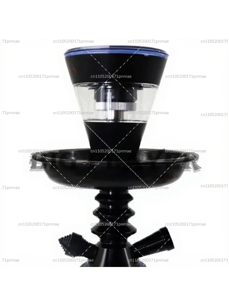 Electronic Rechargeable Hookah Bowl Full Set Electric Hookah Head with No Charcoal Plastic Material