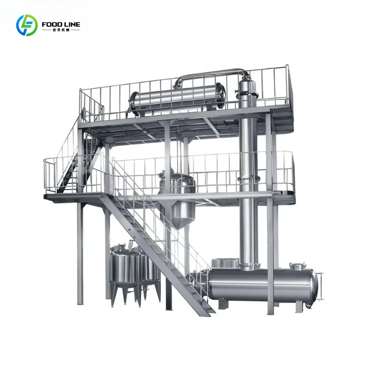 Evaporation Machine Liquid Concentrator Vacuum Heating Low-Temp Power Saving for Herbal Medicine Production
