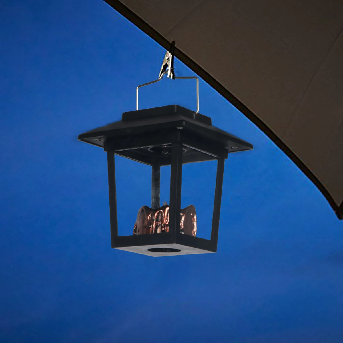 

3Pcs Waterproof Solar Lantern Yellow Light Vintage LED Light Outdoor Garden Yard Patio Solar Powered Decorative Lamp