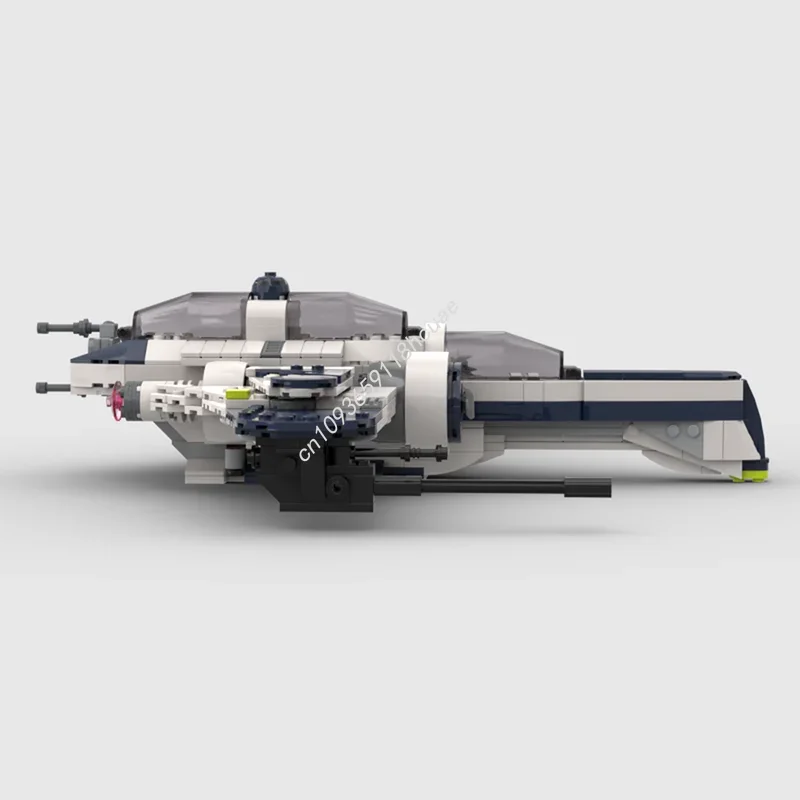 610 stücke Moc Star Battle "Wolfpack" ARC-170 Starfighter Modell Bausteine Ziegel Diy Kreative Montage Pädagogisches Geschenk