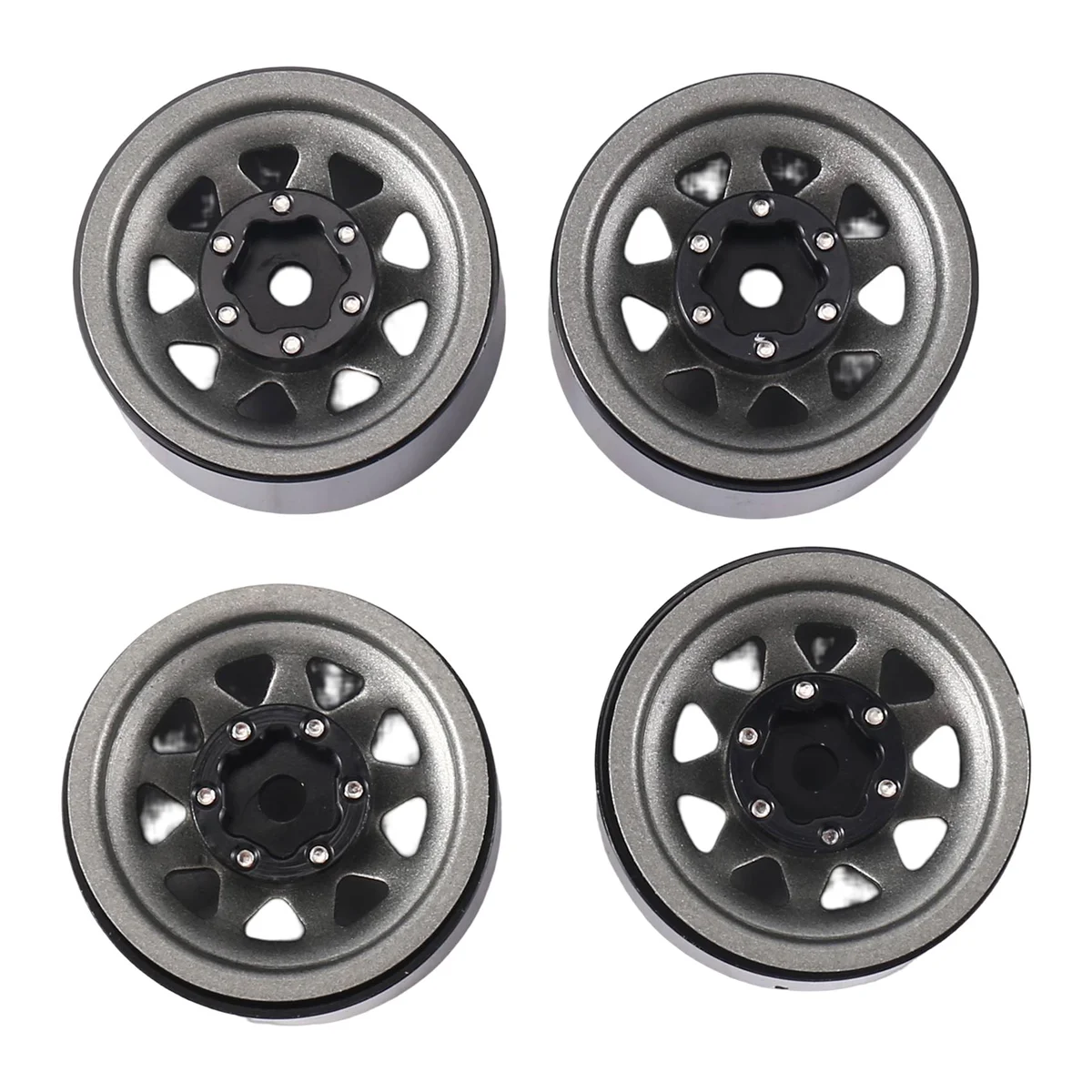 

ABMW-1 IN Beadlock Wheel Rim Negative Offset 3.78mm Hub for 1/18 1/24 RC Crawler Car Axial SCX24 AX24 TRX4M FCX24,5