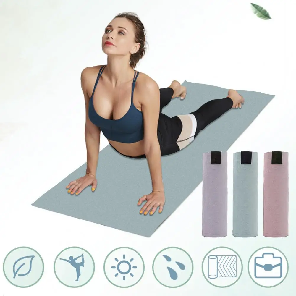 

Yoga Towel Exquisite Seaming Perfect Thickness Anti-pilling Extra Long Quick Dry Sweat Absorption Ultra-light Yoga Anti-Slip Car