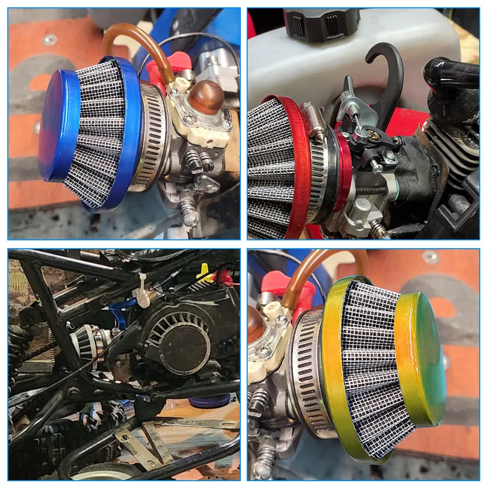 Carburetor Air Filter Adapter Vstack For 23cc 33cc 43cc Big Foot Goped Blade Scooter 47cc 49cc Pocket Bike Mini Dirt ATV
