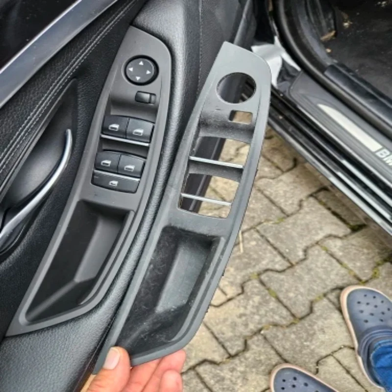 RHD LHD Left Right Hand Driver Interior Door Window Switch Panel Pull Handle 7PCS Set For BMW F10 F11 F18 520 523 525 528 530
