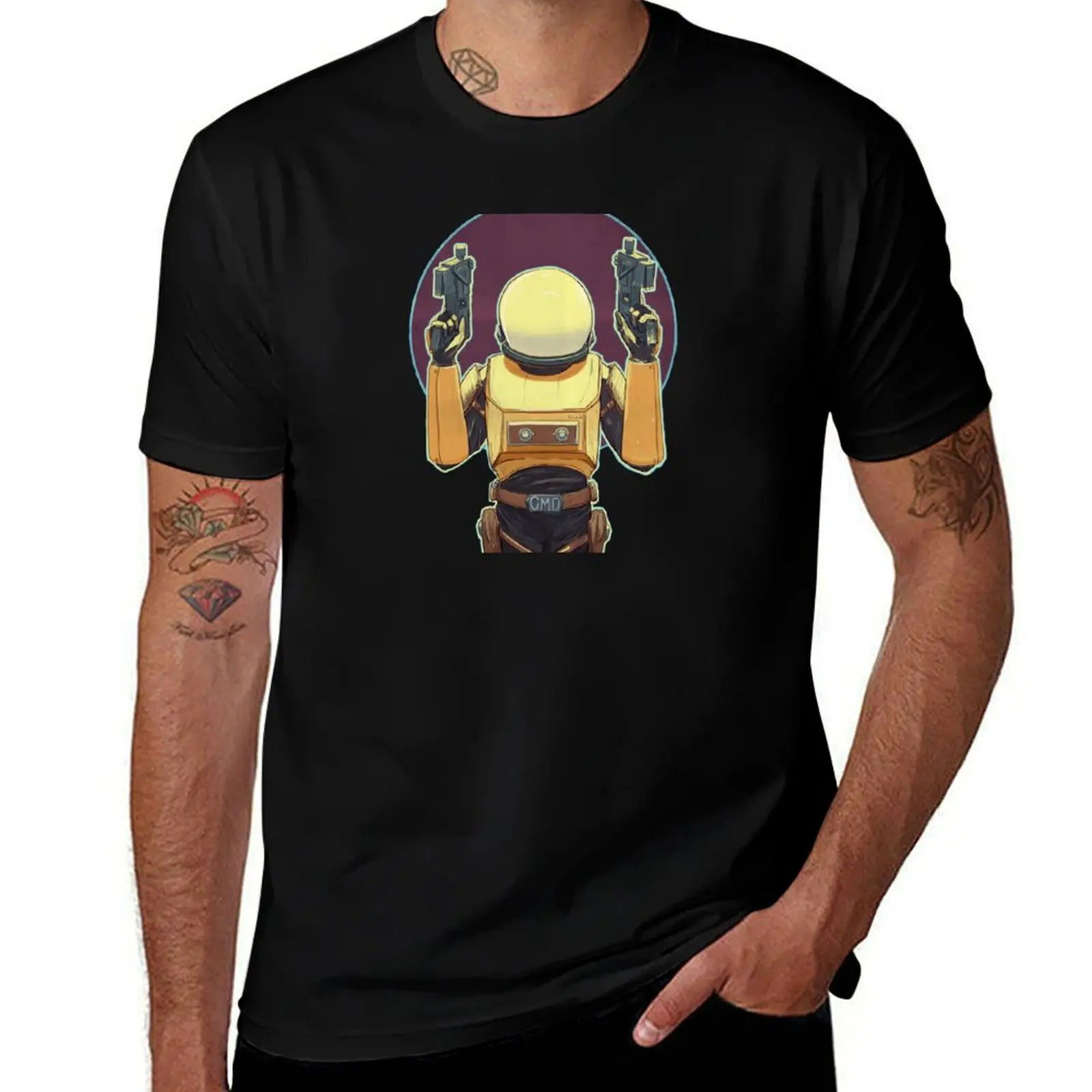Risk of Rain 2 Commando Art T-Shirt Casual Holiday Short Sleeve Tee T-Shirt