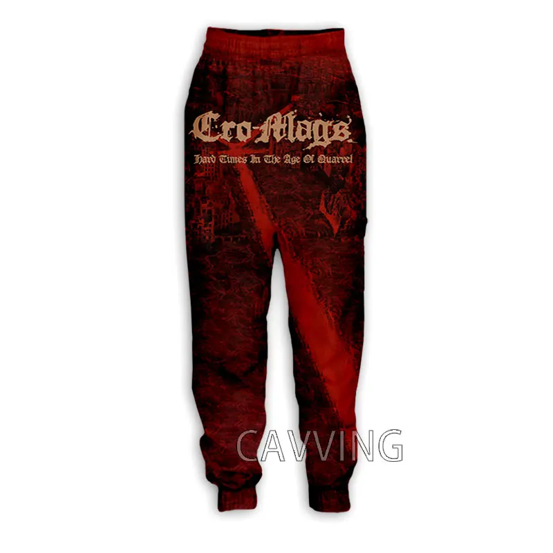 

CAVVING 3D Printed Cro-Mags Rock Casual Pants Sports Sweatpants Straight Pants Sweatpants Jogging Pants Trousers