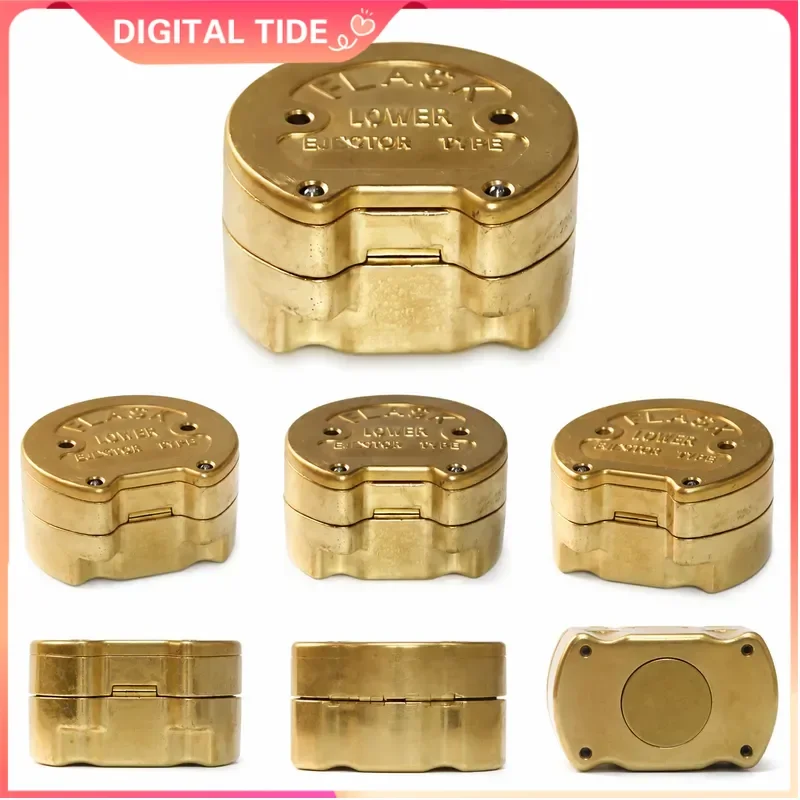 Dental Laboratory Upper Lower Denture Flask Copper New Ejector Type Prosthodontic Equipment Tool for Dental Lab