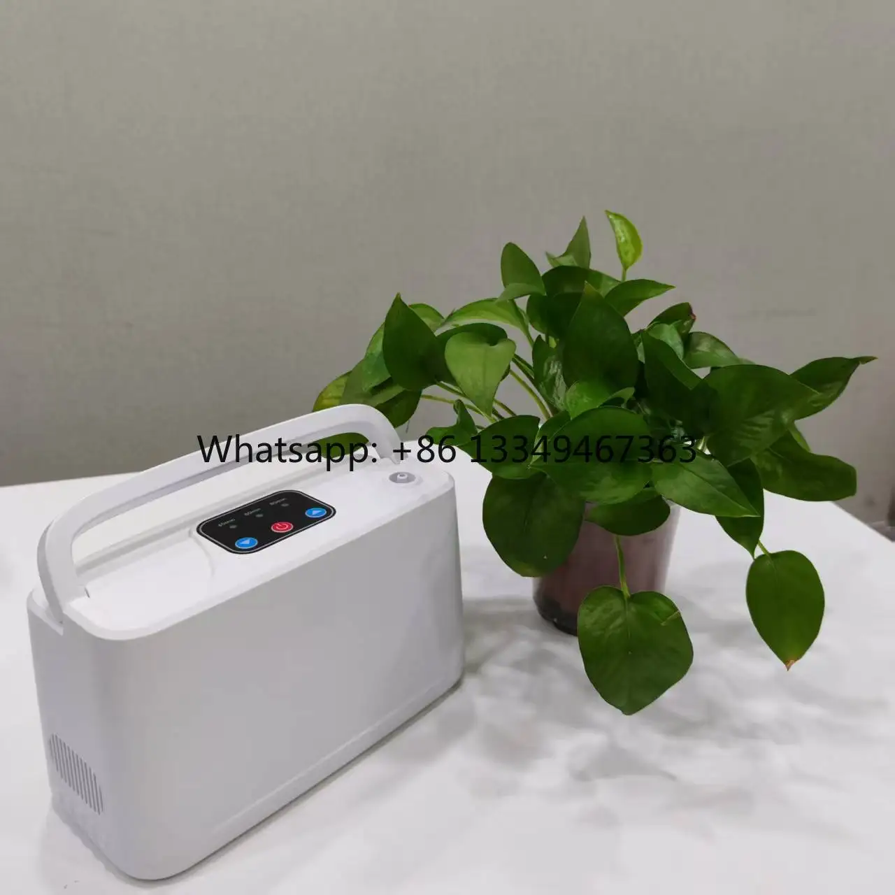 Portable Mini Oxygen Inhaler 3L Medical Oxygen Plant Battery Operated PSA Method 32.5% Concentration 48dB Noise