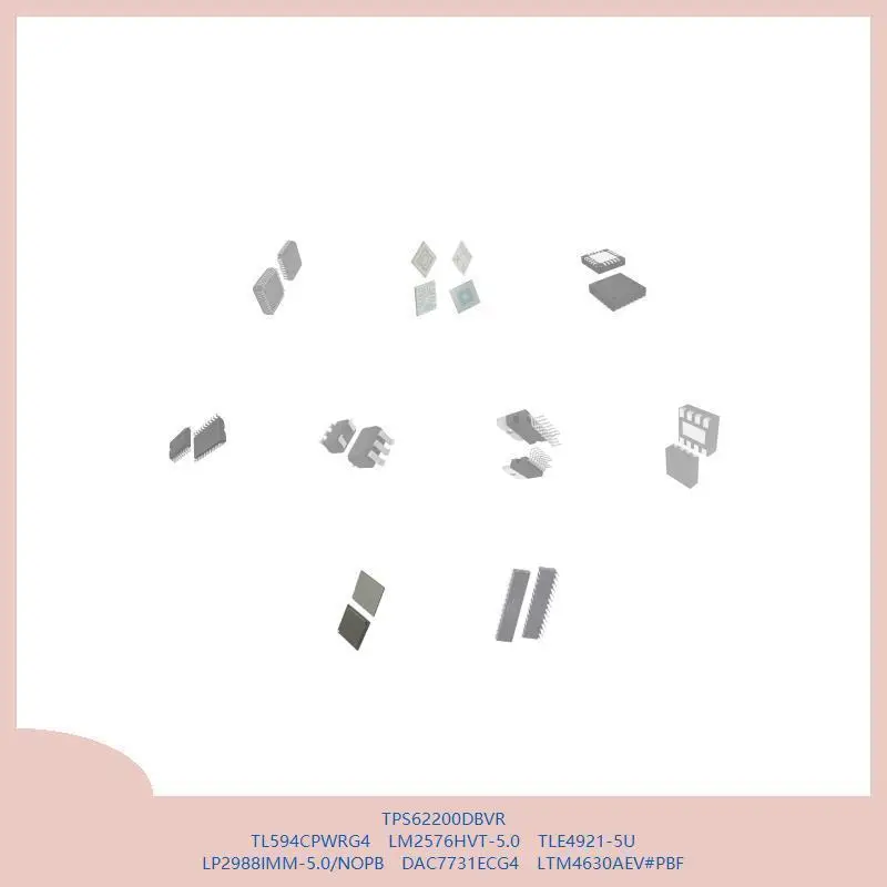 

TPS62200DBVR TL594CPWRG4 LM2576HVT-5.0 TLE4921-5U LP2988IMM-5.0/NOPB DAC7731ECG4 LTM4630AEV # ПБФ