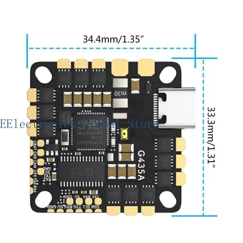 462B Accurate Response 35A Flight Controller Stable Flight & Precise Control Lightweight Controller fit for TAKER 35A