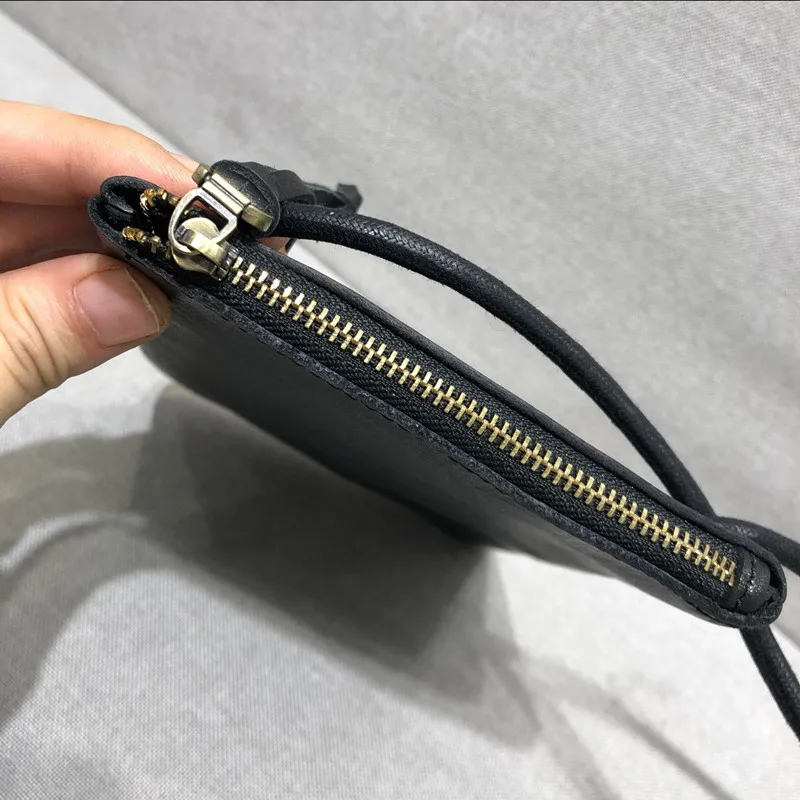 Women Genuine Leather Messenger Crossbody Bag Flap Small Clutch Wallets Shoulder Bag Black Purse Handbag Female Mobile phone bag