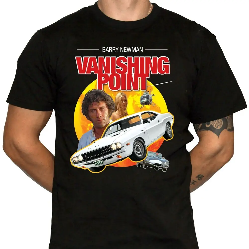 Vanishing Point T-Shirt - Cult Classic Car Movie - Muscle Cars - Cotton