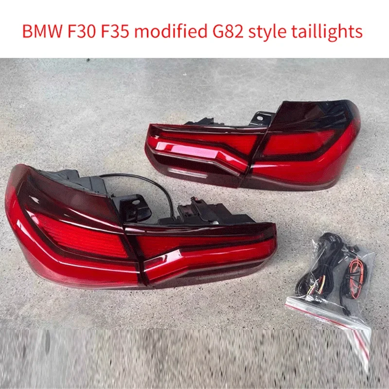 

LED Tail Light For BMW M3 F35 F30 F80 316i 318i 320i 330i Upgraded G82 style Taillights Turning Signal Car accessories