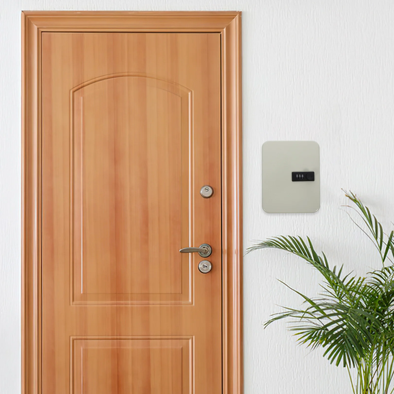 

1Set Professional Key Security Cabinet Wall Mount Organize Multiple Keys Iron Material Key Cabinet Wall Mounted