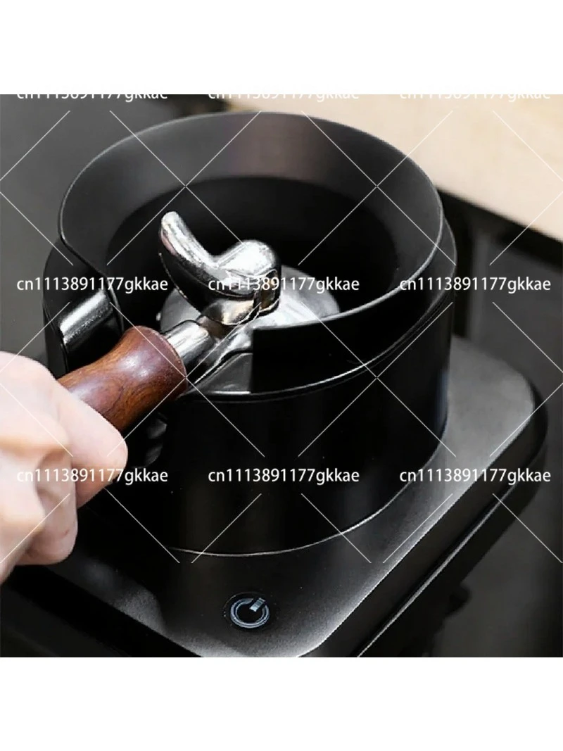 Electric Automatic Coffee Machine Cleaner Handle with Spin Brush for Espresso Grounds Cleaning