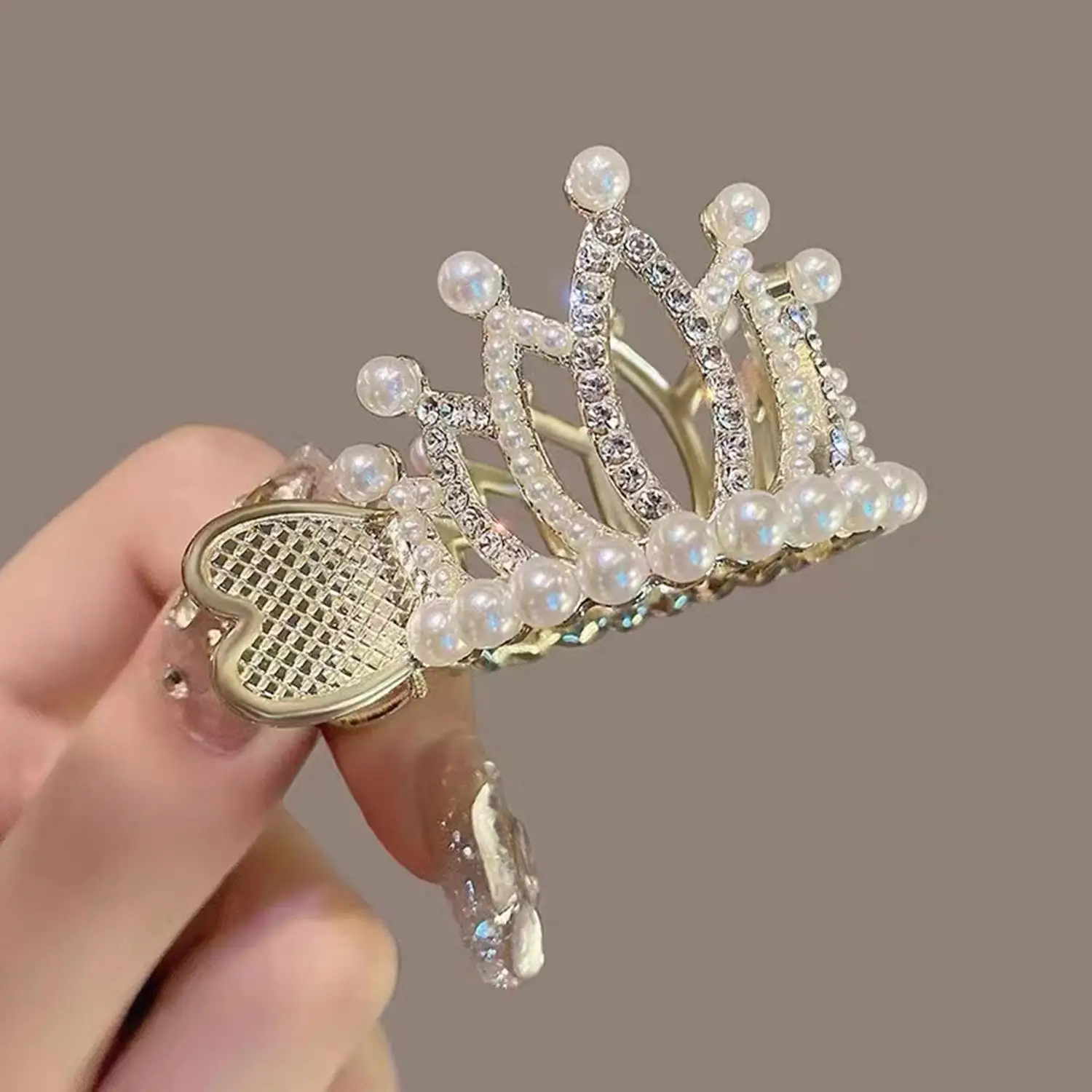 

1 шт. женские заколки для волос со стразами, эластичные зажимы для хвоста, блестящие инструменты для укладки волос, модный декор для волос